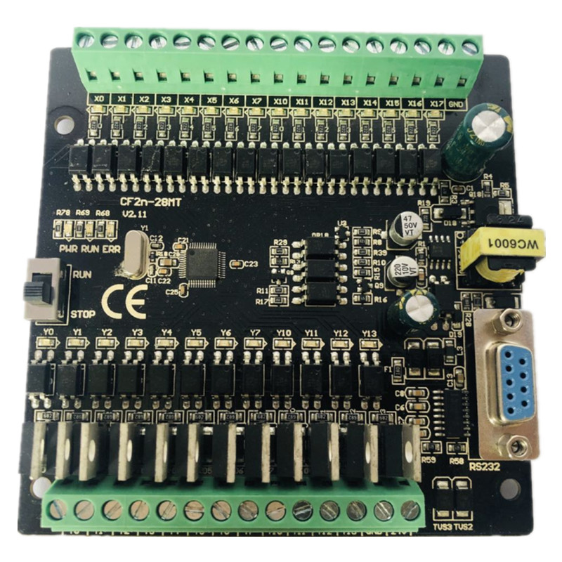 FX2N/CF2n-28MT国产板式PLC晶体管输出三菱PLC可编程控制器工控板