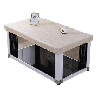 烤火桌罩皮罩电炉罩取桌罩麻将桌罩加厚皮套防水防油防烫桌布罩套