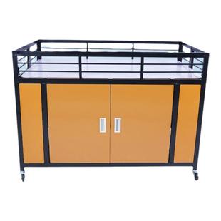 超市促销台展示台折叠促销花车货架甩货车特价车摆摊车特价处理台