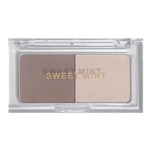 塌鼻梁这样修!秒变小翘鼻!双色鼻影粉侧影高光提亮哑光一体盘