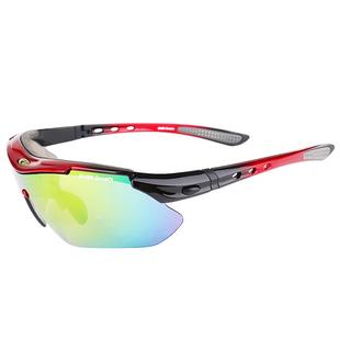 跑步骑行眼镜女马拉松偏光墨镜近视户外太阳镜男运动带度数护目镜
