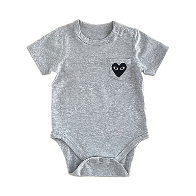 夏季纯棉新生婴儿连体哈衣爬服