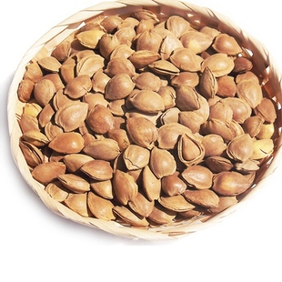 500g新货杏核批坚果小银杏核 特产手剥小杏仁零食开口杏核1斤包邮