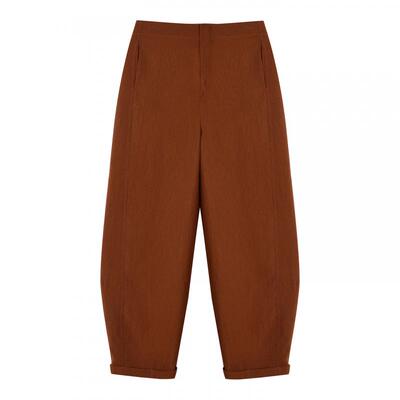 AETNAPROJECT砖红色月牙长裤