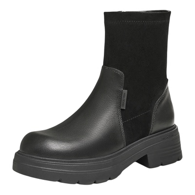 【36码】Bata冬季百搭时装短靴女