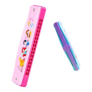 迪士尼16孔口琴儿童初学者小学生专用口风琴宝宝口哨吹奏乐器玩具