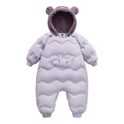 迷你巴拉巴拉宝宝羽绒服连体衣