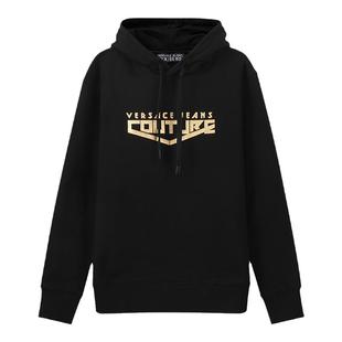 VJC范思哲 男士加绒款连帽卫衣男装运动衫 73GAIT30 CF00O