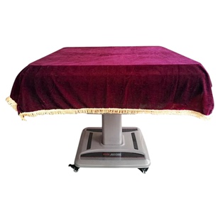 麻将机套新款防尘布正方形桌面家用加厚通用麻将桌盖布台面遮灰布