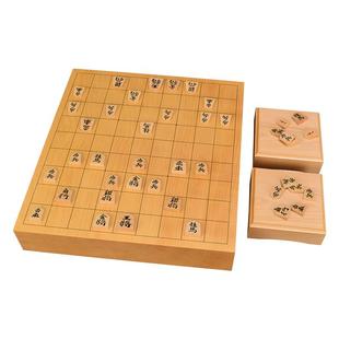 御圣香榧木将棋 日式实木独木棋盘收藏日本进口驹台儿童成人入门