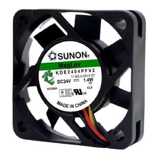 KDE2404PFV2 4010 24V 1.4W 建准 SUNON 4CM 2线静音变频器风扇