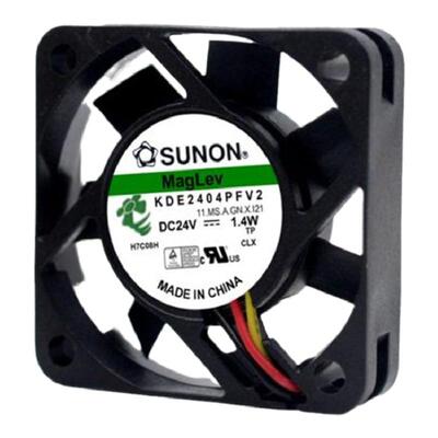 KDE2404PFV2 4010 24V 1.4W 建准 SUNON 4CM 2线静音变频器风扇