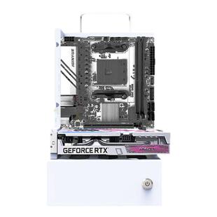 开放式机箱电脑机架itx机箱电脑机箱机架水冷MATX迷你小机箱Q40