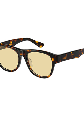 方形大框板材茶色尼龙镜片太阳镜