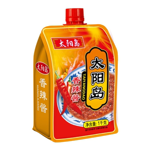 太阳岛香辣酱1kg大袋量商用饭包酱蘸酱鸡蛋酱熟酱特产美味速食