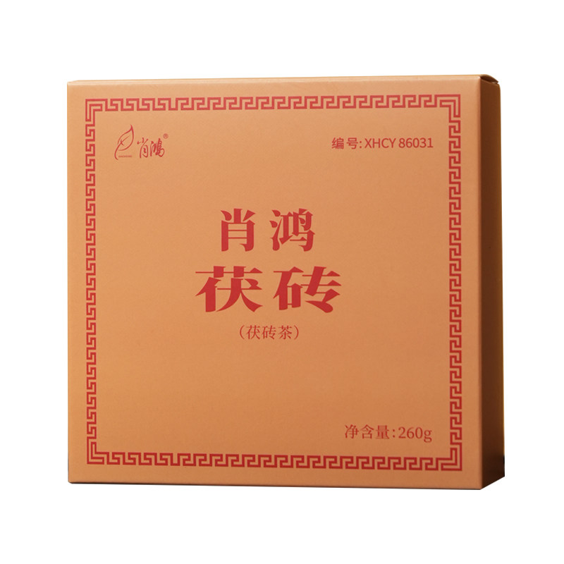 肖鸿86031古法金花茯砖茶260克