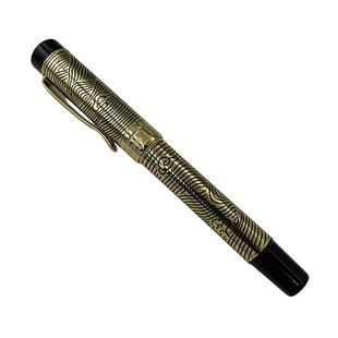 【24K镀金致敬山河钢笔】鹏城优品办公商务签字笔黄铜高颜值钢笔