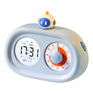 儿童倒计时器闹钟二合一时钟三合一小学生自律神器学习专用定时
