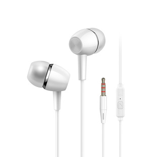 力拓Q2轻盈音乐耳机线控耳机入耳式耳塞3.5mm圆孔接口通话带麦新
