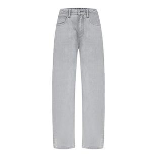 COLINWANG-COLIN JEANS系列|进口长绒棉复古显瘦百搭灰色牛仔裤