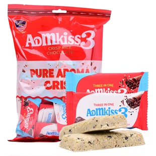 ADMkiss3芝麻脆米酥代可可脂巧克力500g袋装结婚喜糖果零食年货