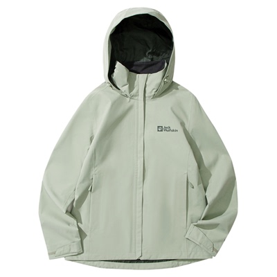 JackWolfskin狼爪26春夏新款TRAILTIME女户外防水冲锋衣A63902A