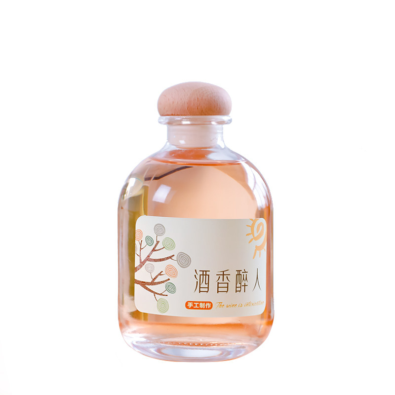 精白料350ml新款加厚果酒瓶