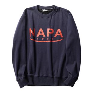 【卫衣中的战斗机】意式户外王者！秋冬加绒保暖印花套头衫外套男