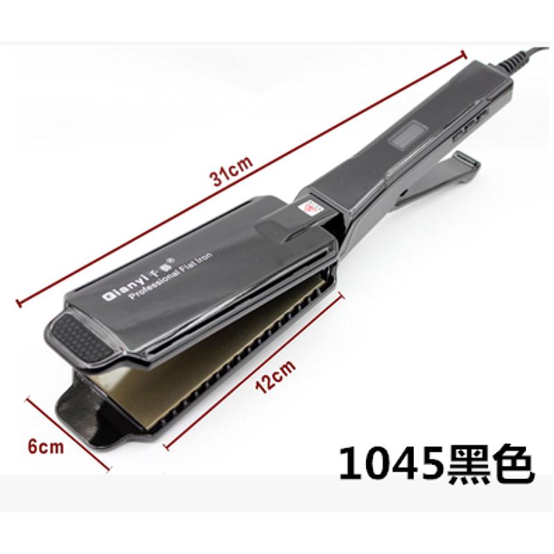 千艺KK1045宽负离子电夹板直发器拉直板夹烫发器熨板玉米须不伤发