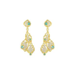 Orange Cube蝶翼耳环女小众原创设计925银高级感时尚百搭耳饰耳钉