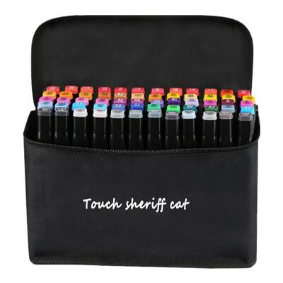 touch手绘风全套多色双头马克笔