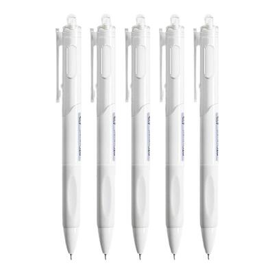 真彩按动中性笔刷题笔速干ST头学生初中生文具0.5考试专用高颜值桶装简约碳素顺滑专用水笔红笔芯黑笔签字笔