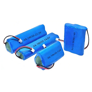 18650锂电池组3.7v7.4v12v唱戏机音响拨毛器筋膜枪扩音器用