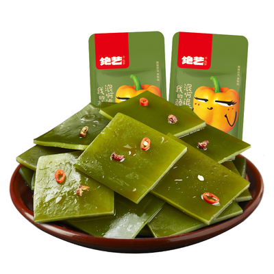 绝艺香辣海带片小香辣小吃小包装