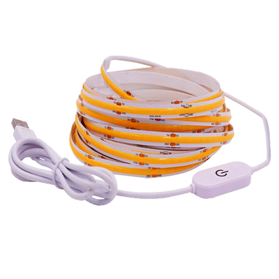 5v触摸感应USB灯条自粘cob灯带