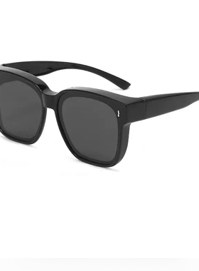 新款防晒近视套镜太阳镜偏光眼镜开车防紫外线专用近视套框墨镜