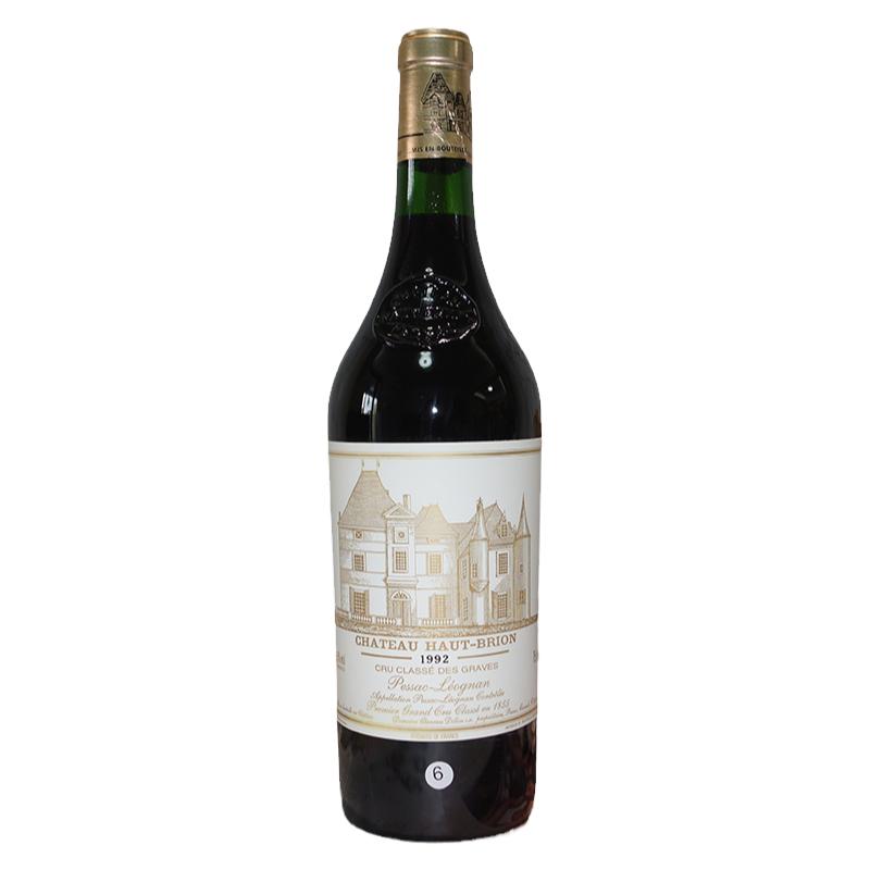 1992红颜容红葡萄酒法国原瓶装进口红酒奥比安Chateau HautBrion