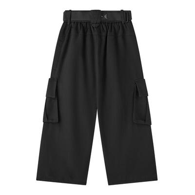 越也童装男童长裤冬季新款加绒保暖宽松休闲裤直筒阔腿裤洋气潮