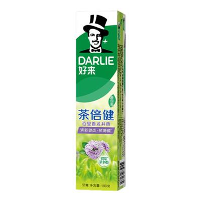 好来茶倍健百里龙井清新口气牙膏