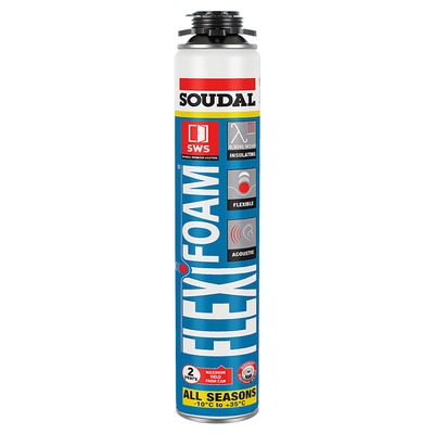 速的奥SOUDAL超弹型蓝色发泡胶填缝剂泡沫胶门窗防水密封隔音保温