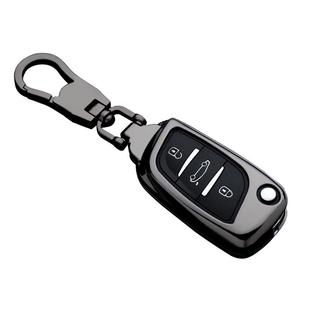 后配改装刀锋钥匙套改装刀锋款钥匙包DS大师铁将军金属KD扣壳