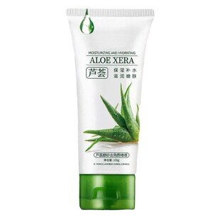 梦丝恋芦荟磨砂去角质啫喱100g温和清洁收缩毛孔保湿补水嫩肤膏