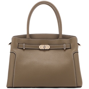 红蜻蜓真皮手提包女2025新款头层牛皮真皮妈妈高级通勤斜挎单肩包