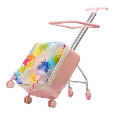 卡路宝联名款遛娃行李箱儿童可坐骑拉杆箱带娃出行旅游神器旅行箱