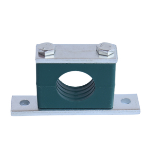 塑料管夹重型带安装孔固定管夹单孔液压油管钢管铁管电缆管卡管夹