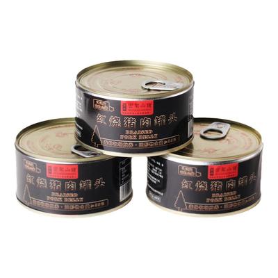 密架山猪红烧肉排骨罐头