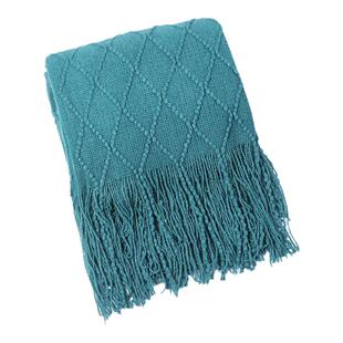 纯色沙发毯单人沙发盖毯床毯床尾巾办公室针织毯单人躺椅摇椅盖毯