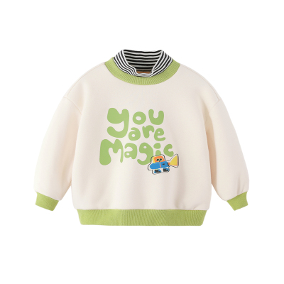 男童卫衣冬季加绒保暖