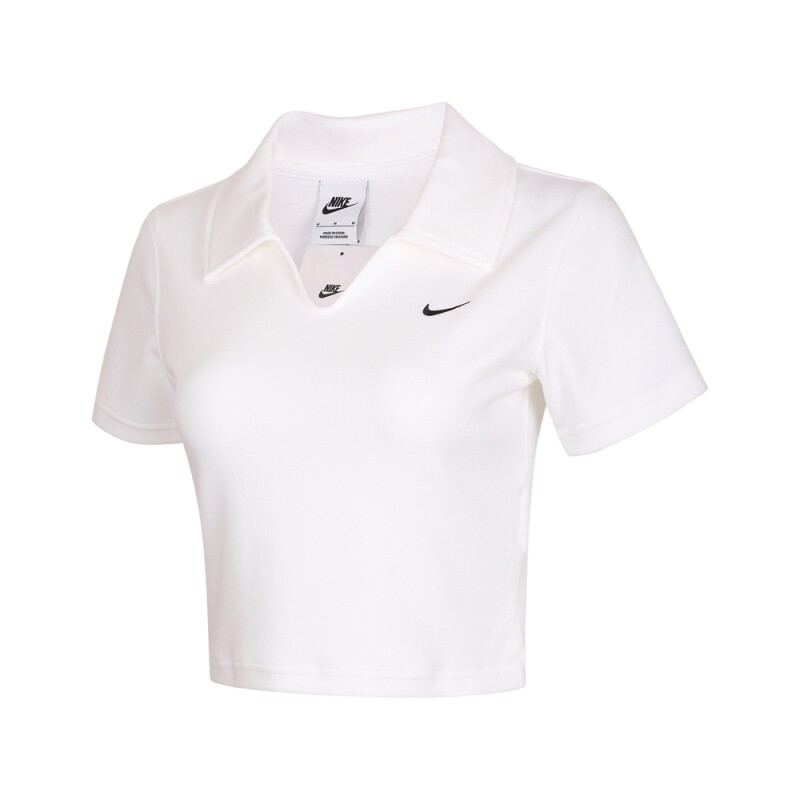 NIKE耐克女子AS NSW ESSNTL SS POLO运动休闲短袖T恤IO2730-100