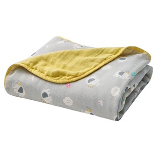 【出口原单！精梳棉混纺！】大尺寸双层亲肤纱布浴巾盖毯空调毯